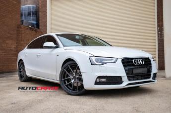 AUDI-A5-TARGA-BLACK---MACHINED-WITH-DOUBLE-DARK-TINT
